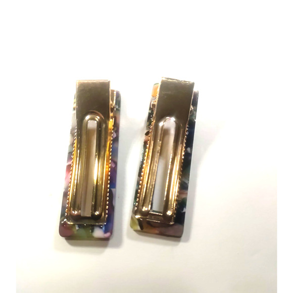 Hair Clip Barrettes Lot Of 4 (2)Matching Sets - Picture 6 of 7